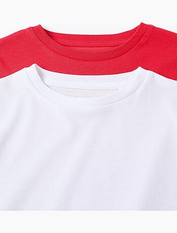 Pack de 2 camisetas de algodón de manga larga