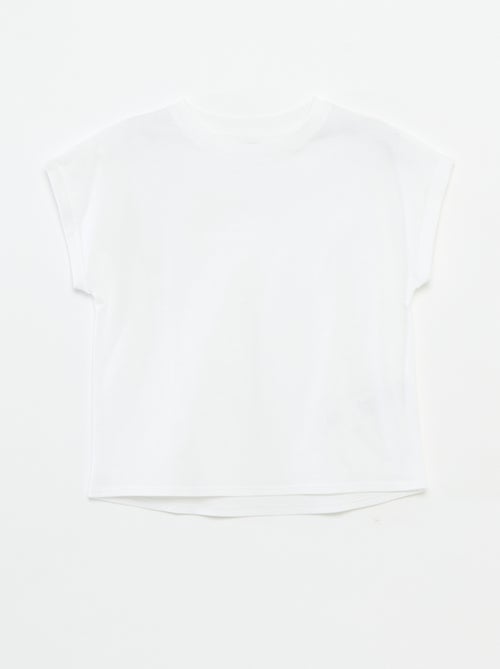 Pack de 2 camisetas de algodón - Kiabi