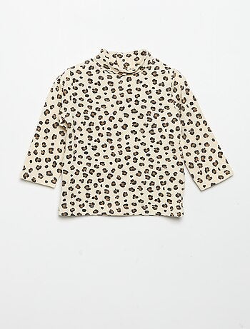 Pack de 2 camisetas de cuello alto