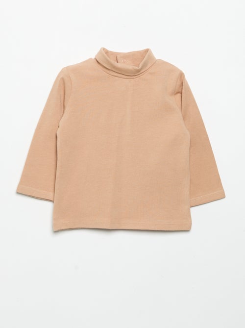 Pack de 2 camisetas de cuello alto - Kiabi