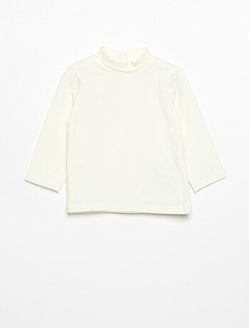 Pack de 2 camisetas de cuello alto