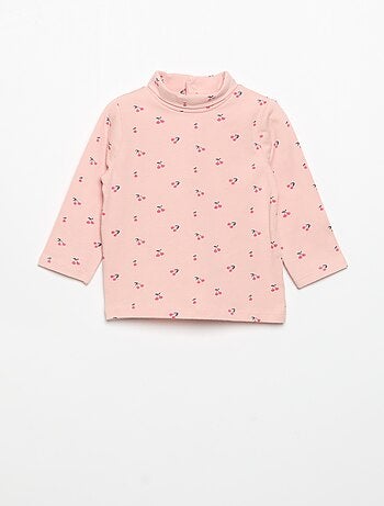 Pack de 2 camisetas de cuello alto