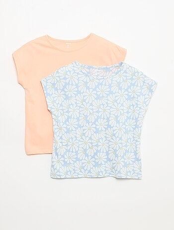 Pack de 2 camisetas de manga corta - 2 unidades