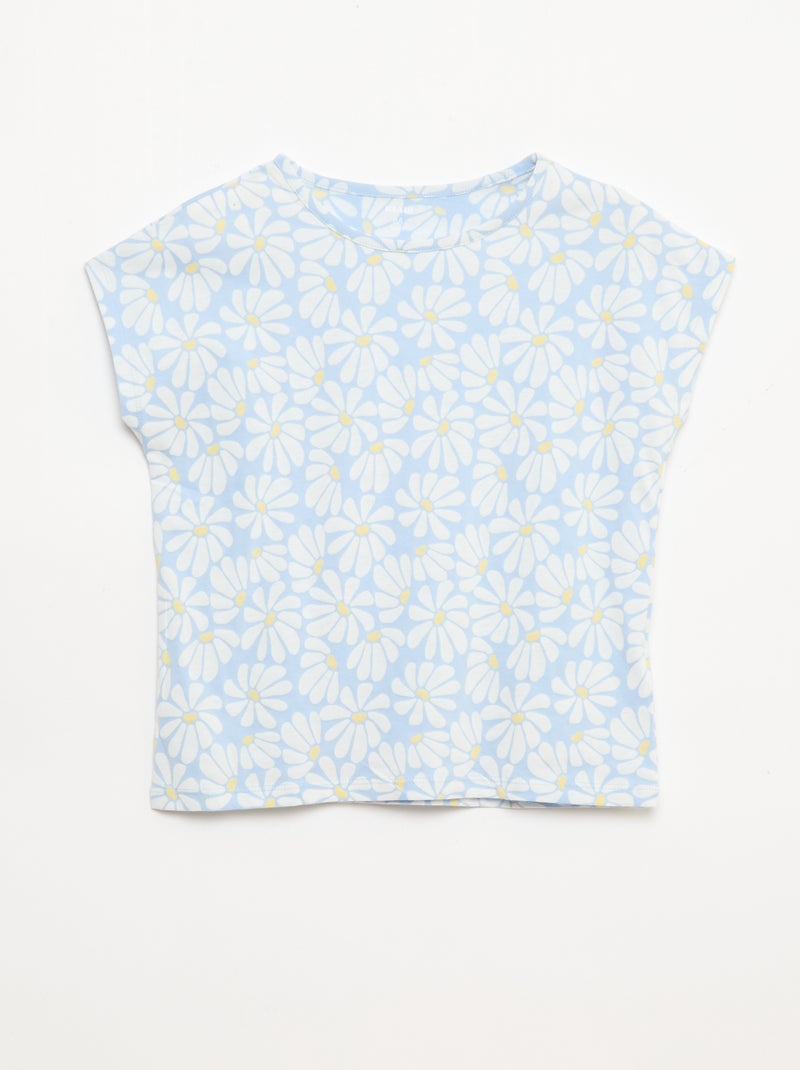 Pack de 2 camisetas de manga corta - 2 unidades Azul - Kiabi
