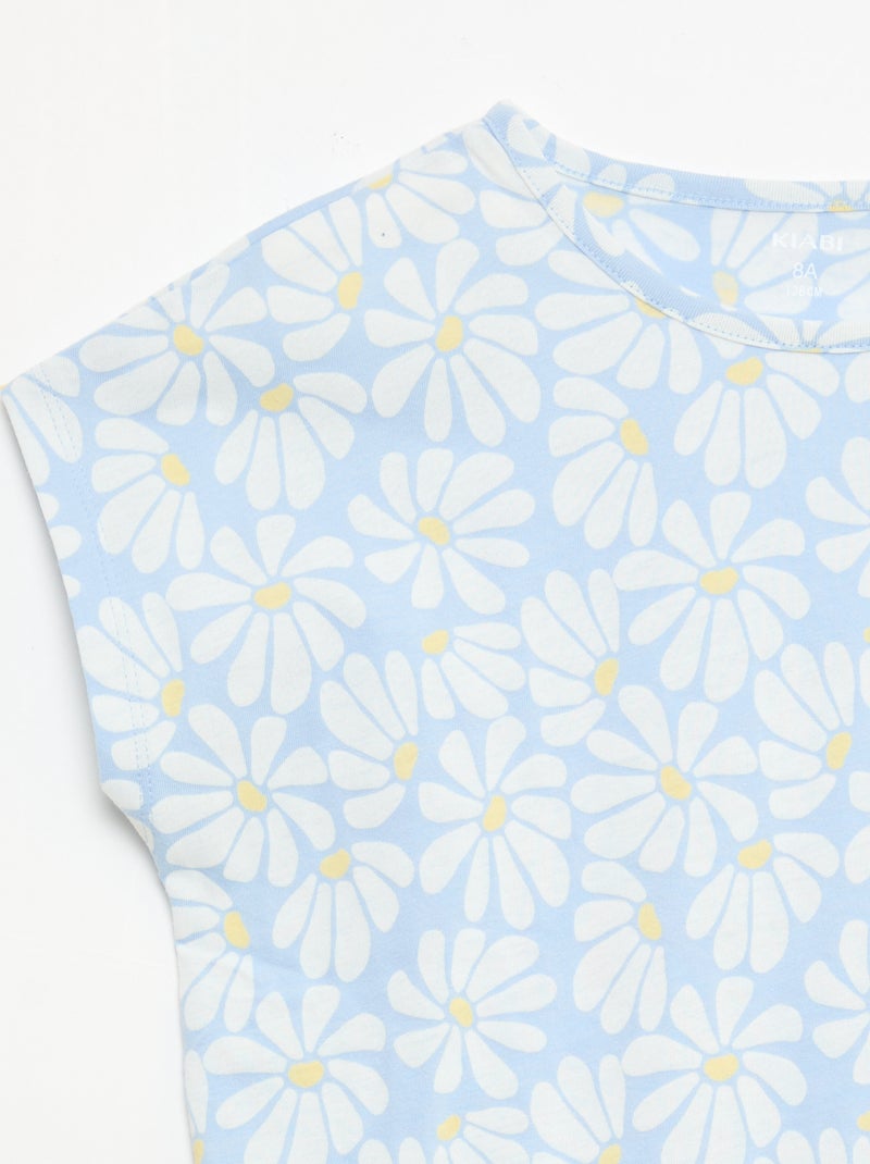 Pack de 2 camisetas de manga corta - 2 unidades Azul - Kiabi