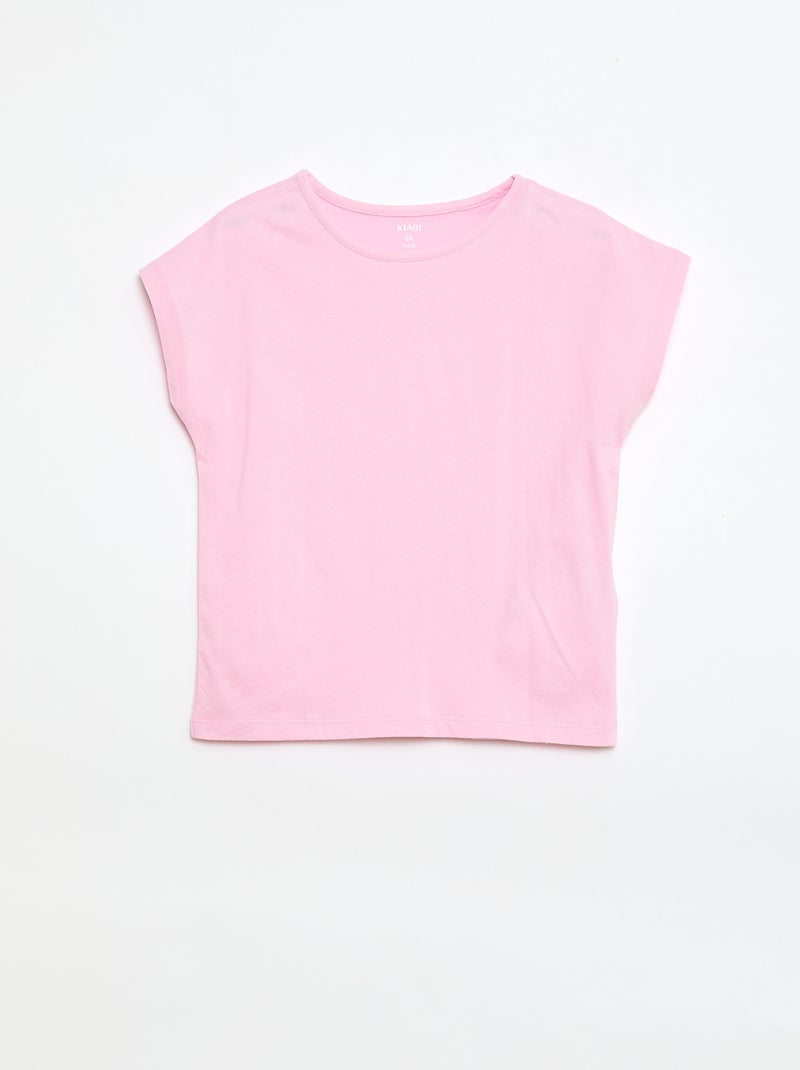 Pack de 2 camisetas de manga corta - 2 unidades Naranja - Kiabi