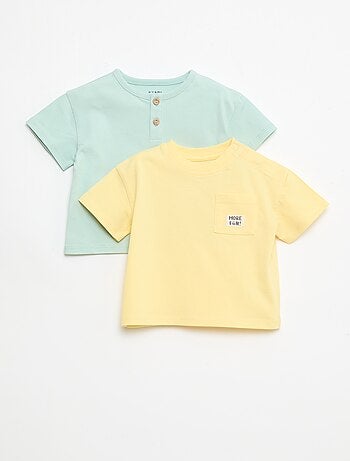Pack de 2 Camisetas de manga corta