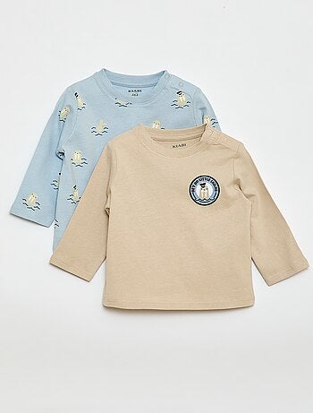 Pack de 2 camisetas de manga corta