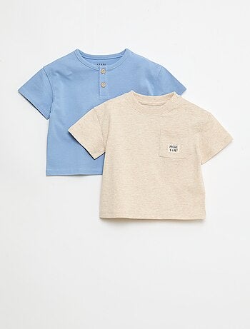 Pack de 2 Camisetas de manga corta
