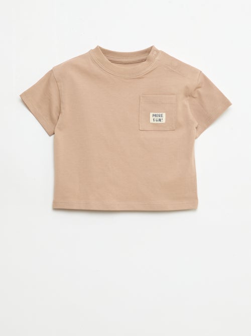 Pack de 2 Camisetas de manga corta - Kiabi