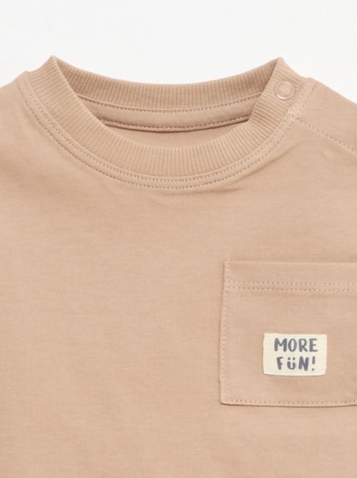 Pack de 2 Camisetas de manga corta - Kiabi