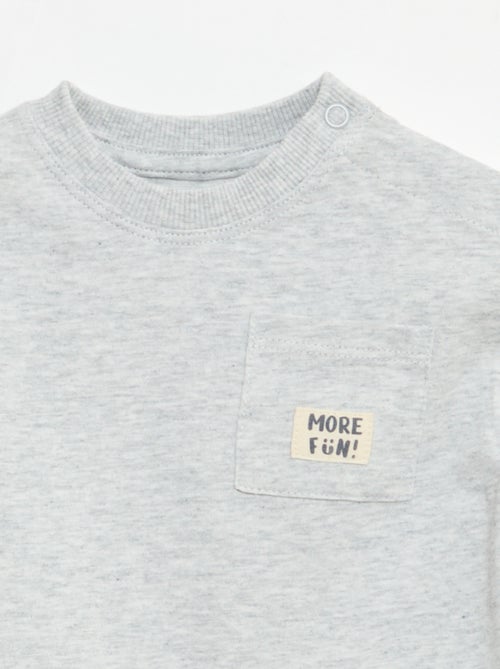Pack de 2 Camisetas de manga corta - Kiabi