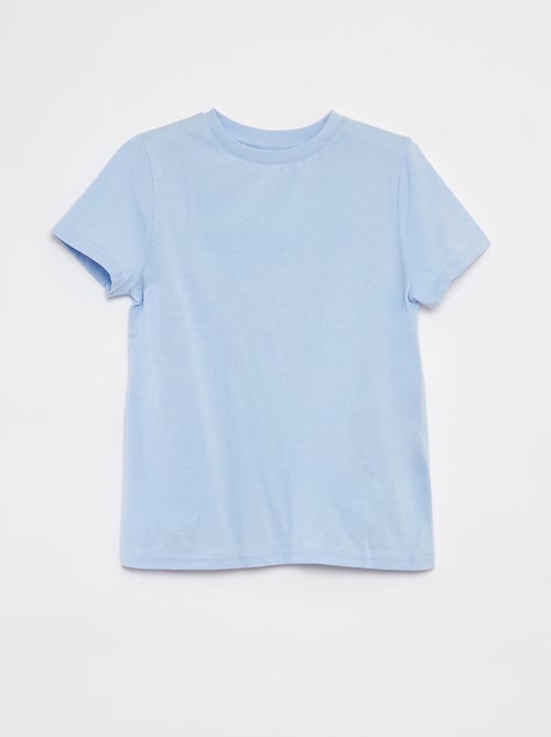 Pack de 2 camisetas de manga corta con cuello redondo - Kiabi