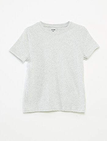 Pack de 2 camisetas de manga corta con cuello redondo