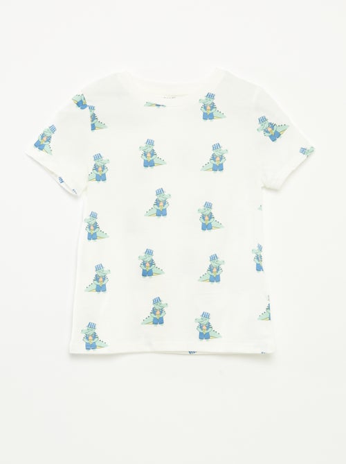 Pack de 2 camisetas de manga corta con cuello redondo - Kiabi