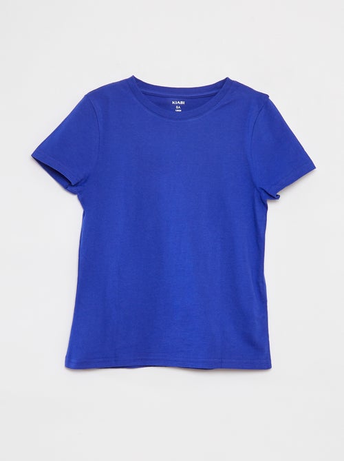 Pack de 2 camisetas de manga corta con cuello redondo - Kiabi