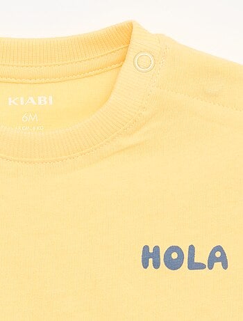 Pack de 2 camisetas de manga corta de algodón de jersey