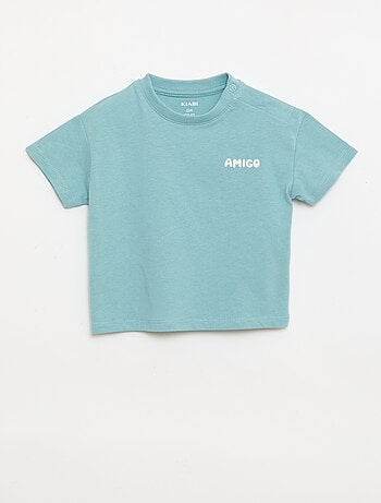 Pack de 2 camisetas de manga corta de algodón de jersey