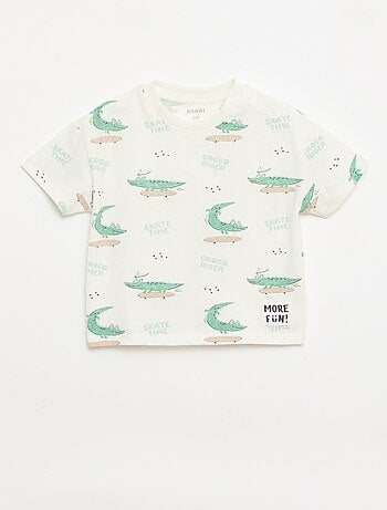 Pack de 2 camisetas de manga corta de algodón de jersey