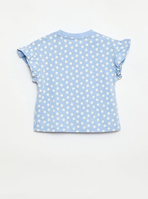 Pack de 2 camisetas de manga corta en punto de algodón - Kiabi