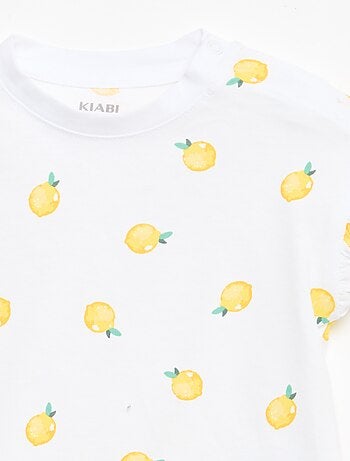 Pack de 2 camisetas de manga corta en punto de algodón