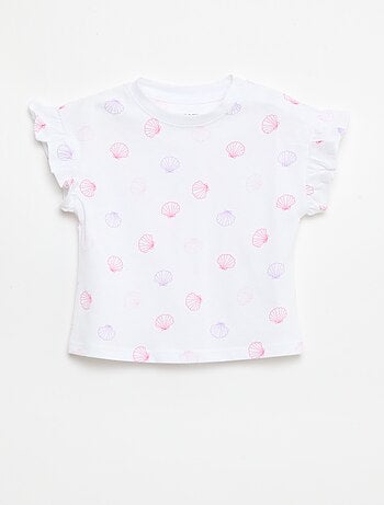 Pack de 2 camisetas de manga corta en punto de algodón