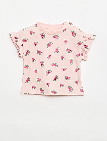 Pack de 2 camisetas de manga corta en punto de algodón