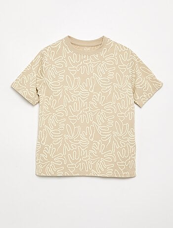 Pack de 2 camisetas de manga corta estampadas