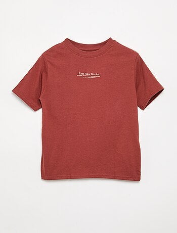 Pack de 2 camisetas de manga corta estampadas