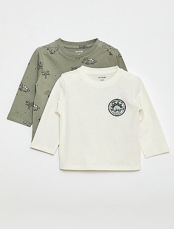 Pack de 2 camisetas de manga corta