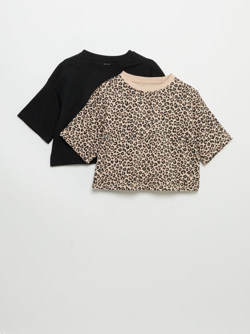 Pack de 2 camisetas de manga corta - Kiabi