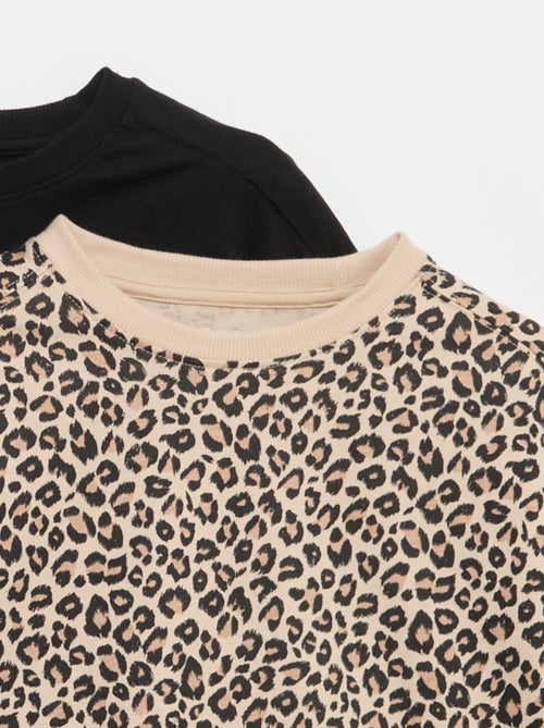 Pack de 2 camisetas de manga corta - Kiabi
