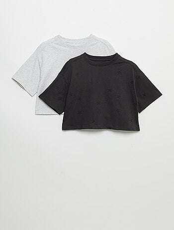Pack de 2 camisetas de manga corta