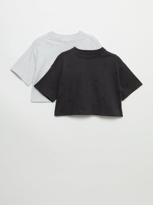 Pack de 2 camisetas de manga corta - Kiabi