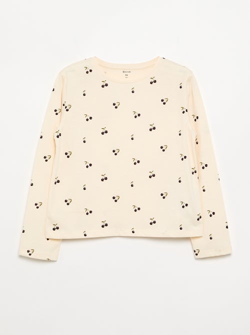 Pack de 2 camisetas de manga larga - Kiabi