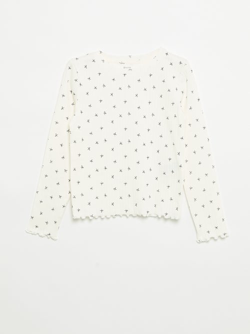 Pack de 2 camisetas de manga larga - Kiabi
