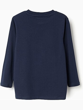 Pack de 2 camisetas de manga larga de algodón con estampados