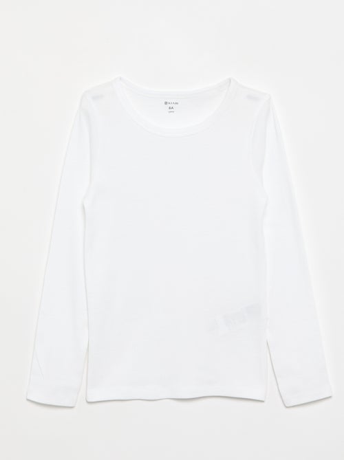 Pack de 2 camisetas de punto - Kiabi Pack de 2 camisetas de punto - Kiabi