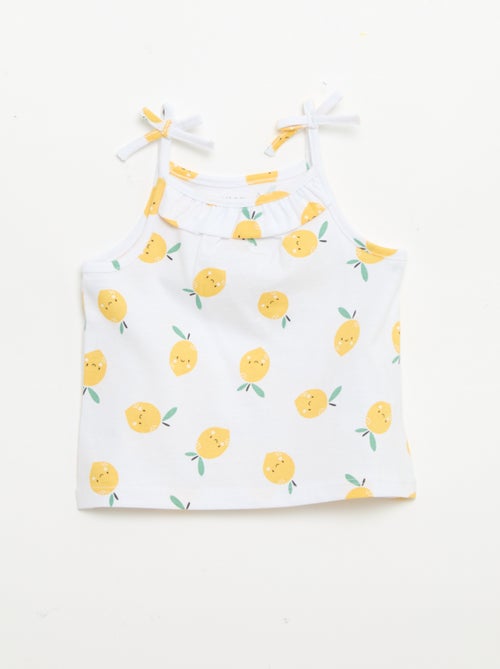 Pack de 2 camisetas de tirantes - Kiabi