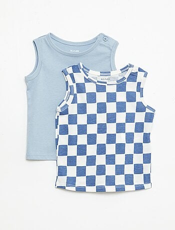 Pack de 2 camisetas de tirantes