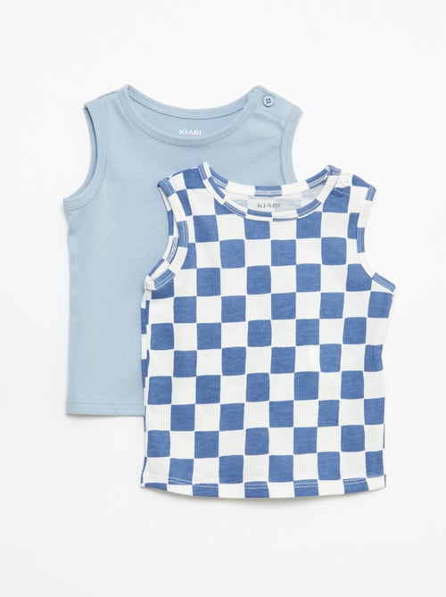 Pack de 2 camisetas de tirantes - Kiabi