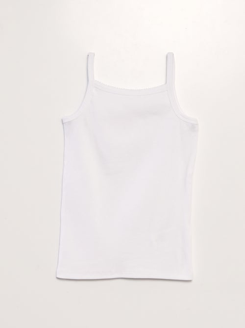 Pack de 2 camisetas de tirantes - Kiabi