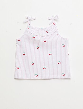 Pack de 2 camisetas de tirantes