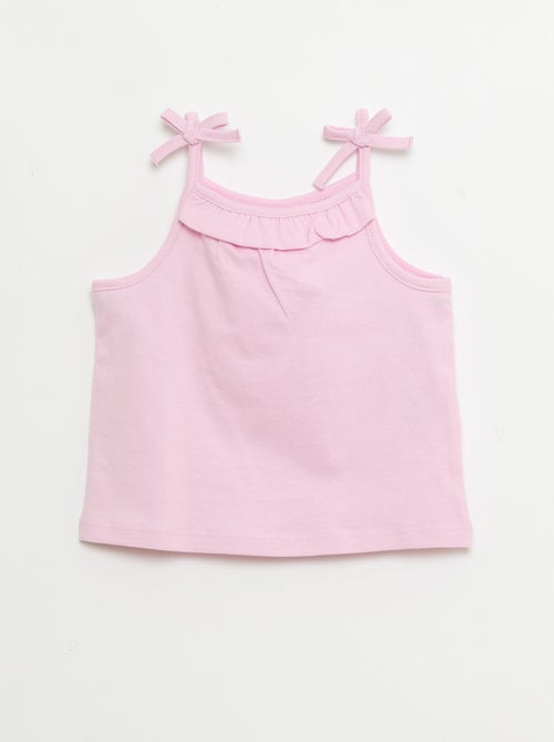Pack de 2 camisetas de tirantes - Kiabi