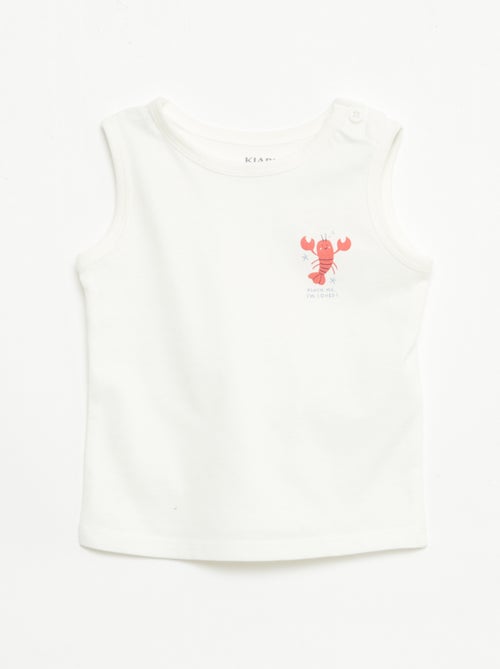 Pack de 2 camisetas de tirantes - Kiabi