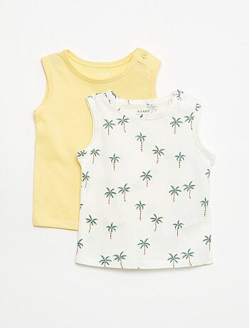 Pack de 2 camisetas de tirantes