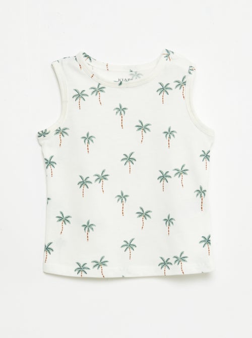 Pack de 2 camisetas de tirantes - Kiabi