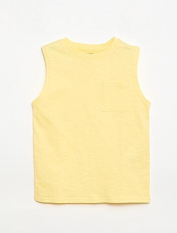 Pack de 2 camisetas de tirantes con bolsillo en el pecho