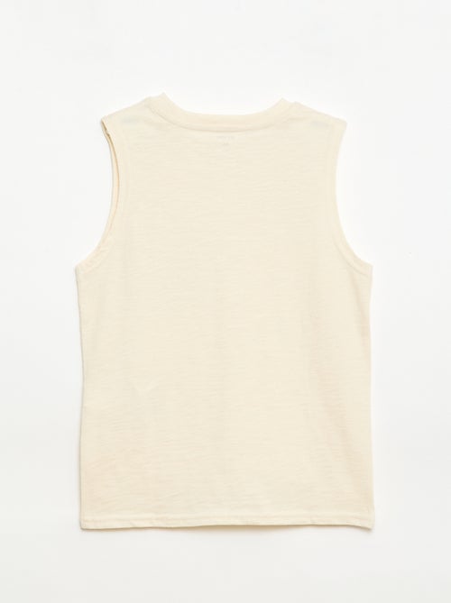 Pack de 2 camisetas de tirantes con bolsillo en el pecho - Kiabi