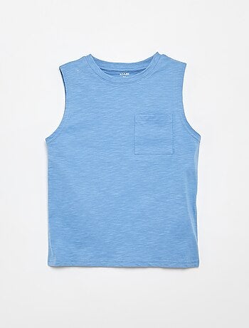 Pack de 2 camisetas de tirantes con bolsillo en el pecho